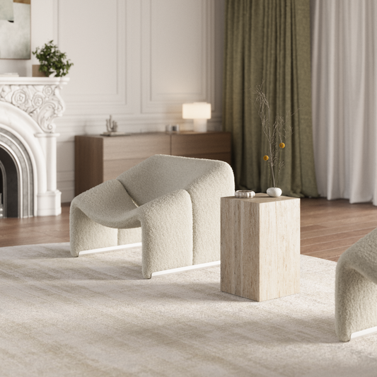 Aura Column Side Table